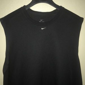 Nike shirt tank top dry fit black Nike top